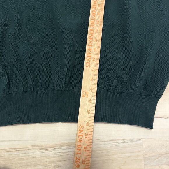 Polo by Ralph Lauren Men 2XLT Sweater 1/4 Zip Knit Long Sleeve Dark Green - Picture 9 of 9